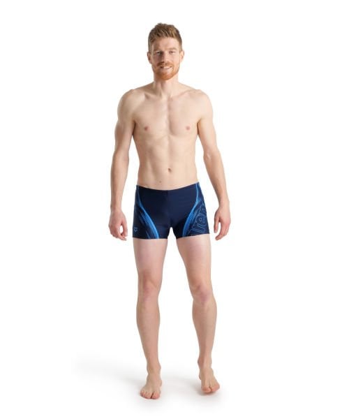 ARENA ERKEK ŞORT YÜZÜCÜ MAYOSU MEN'S TEAM SWIM SHORT GRAPHIC 005535700 YZM UK BEDEN