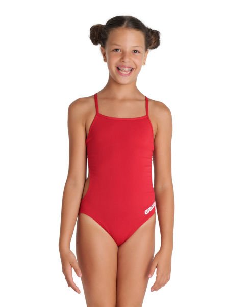 ARENA KIZ ÇOCUK YÜZÜCÜ MAYO GIRL'S TEAM SWIMSUIT CHALLENGE SOLID 004765450 YZM UK BEDEN