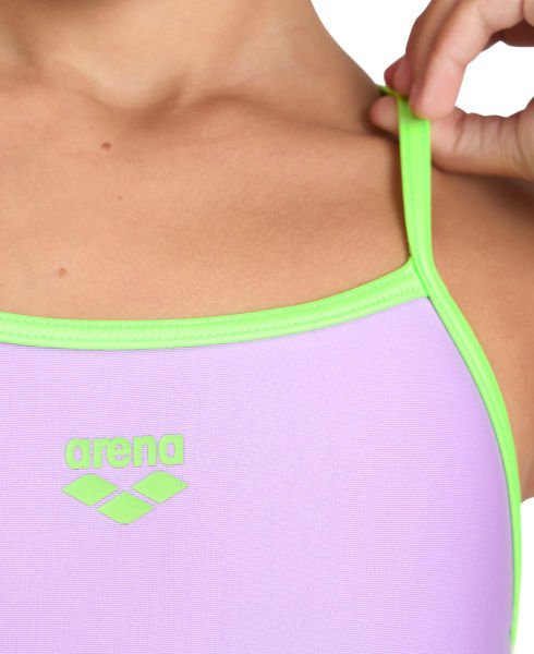 ARENA KIZ ÇOCUK YÜZÜCÜ MAYOSU GIRL'S ARENA SWIMSUIT LIGHT DROP SOLID 005919900 YZM UK BEDEN