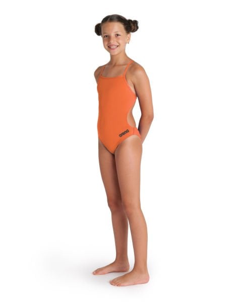 ARENA KIZ ÇOCUK YÜZÜCÜ MAYO GIRL'S TEAM SWIMSUIT CHALLENGE SOLID 004765350 YZM UK BEDEN