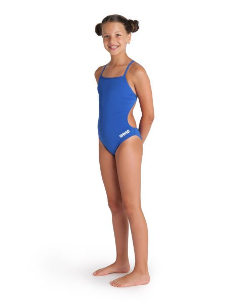 ARENA KIZ ÇOCUK YÜZÜCÜ MAYO GIRL'S TEAM SWIMSUIT CHALLENGE SOLID 004765720 YZM UK BEDEN