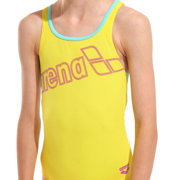 ARENA KIZ ÇOCUK YÜZÜCÜ MAYOSU GIRL'S ARENA LOGO SWIMSUIT SWIM PRO 010287380