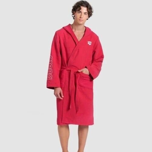 ARENA UNISEX YETİŞKİN BORNOZ KIRMIZI ZEAL ROBE 009032410