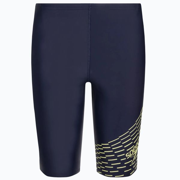SPEEDO ERKEK ÇOCUK YÜZÜCÜ MAYOSU MEDLEY LOGO JAM JM NAVY GREEN 8-1241106865