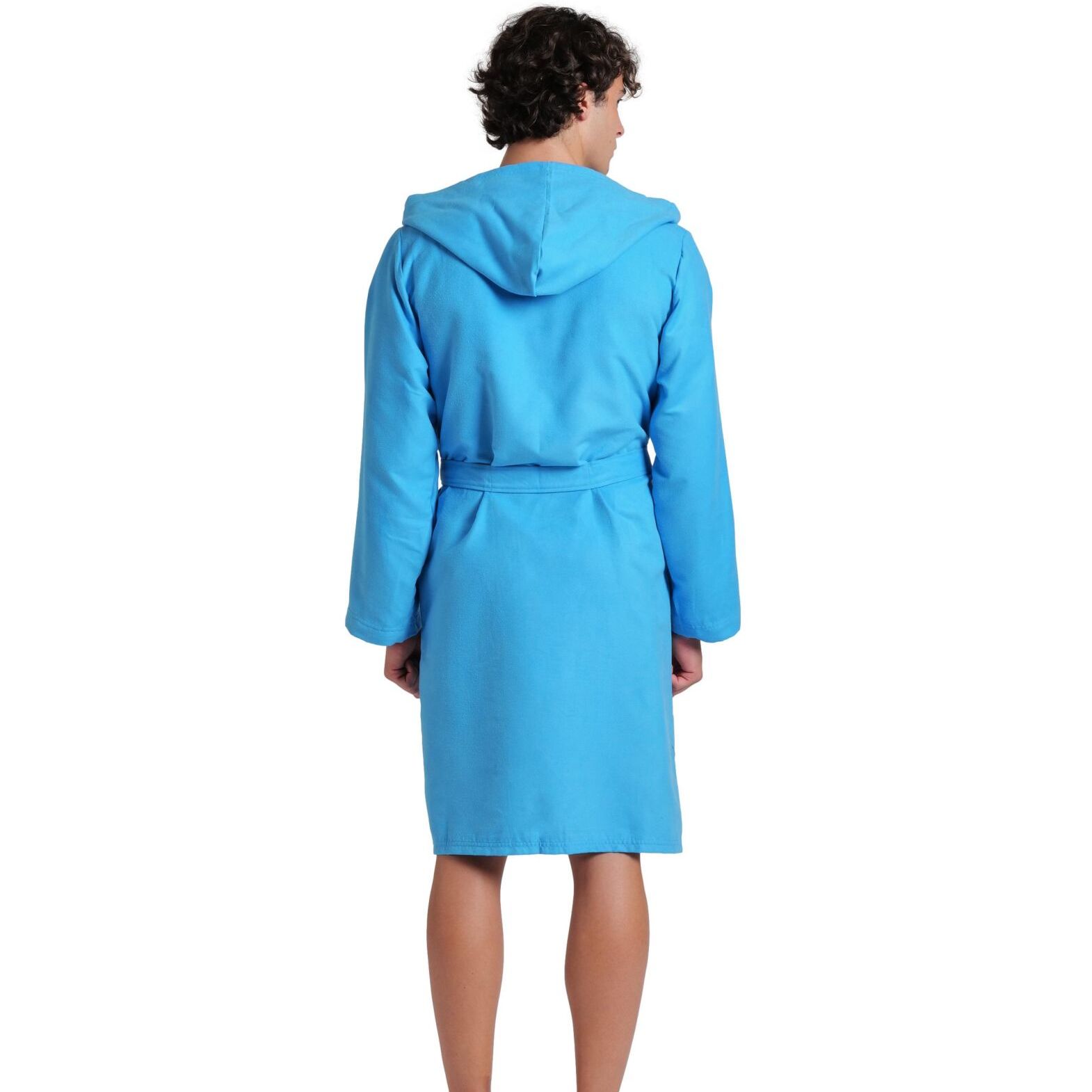 ARENA UNISEX YETİŞKİN BORNOZ MAVİ COMPACT MICROFIBER ROBE 009034810