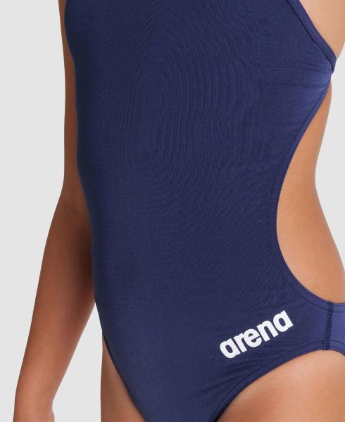 ARENA KIZ ÇOCUK YÜZÜCÜ MAYO GIRL'S TEAM SWIMSUIT CHALLENGE SOLID 004765750