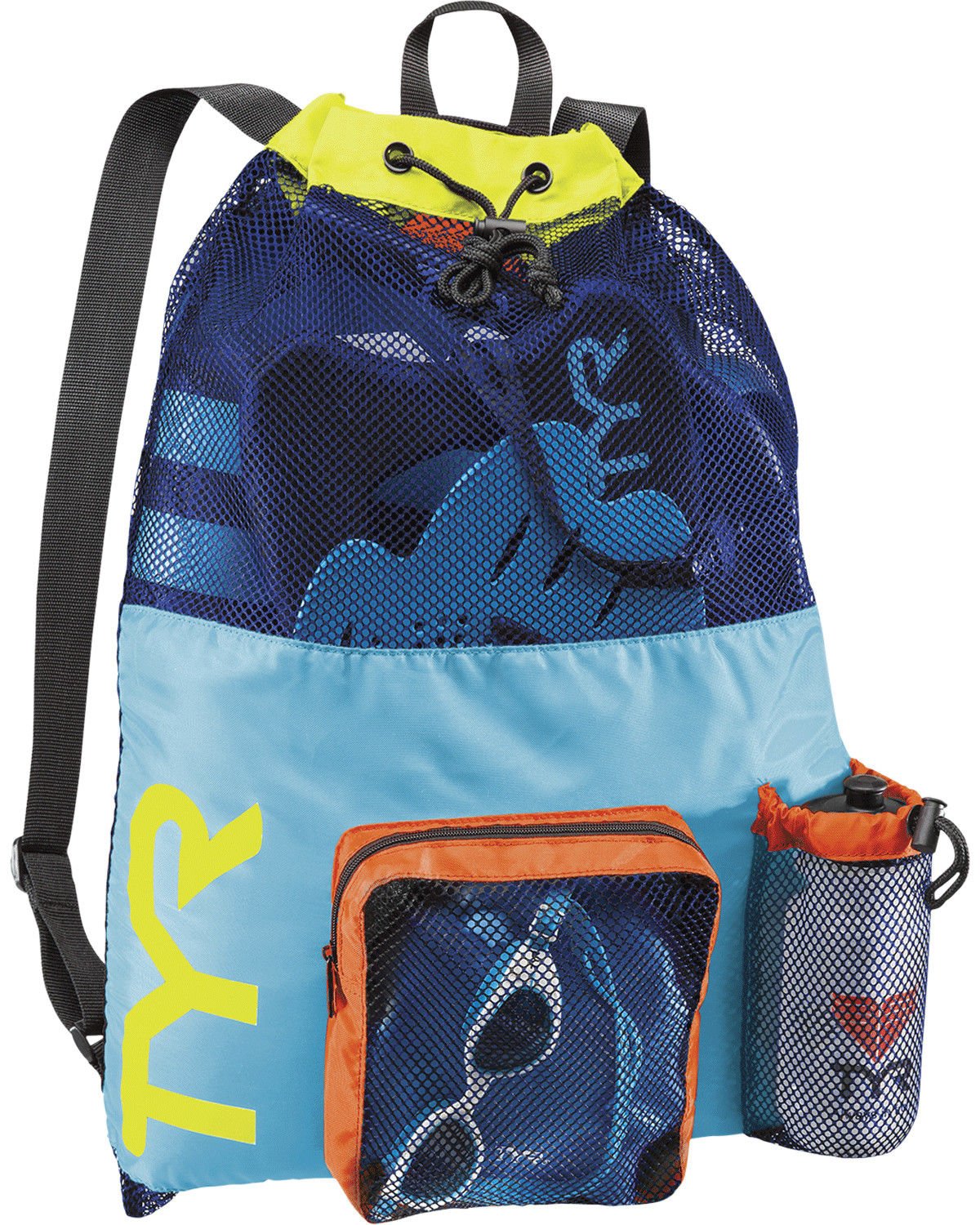 TYR FİLE SIRT ÇANTASI ALNC BIG MESH MUMMY BLUE/YELLOW LBMMB3465