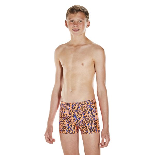 Speedo Erkek Çocuk Mayo Alv Asht Jm Blue/Navy