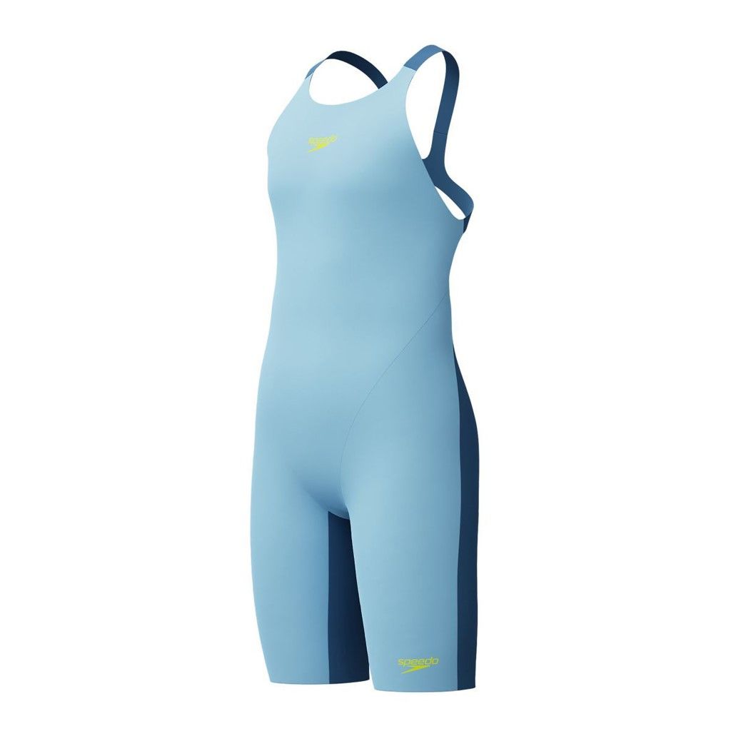 SPEEDO KIZ ÇOCUK YARIŞ MAYOSU FS JR END+ MAX OPENBACK KNEESKIN JF BLUE 8-1582218662