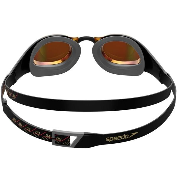 SPEEDO UNISEX YARIŞ GÖZLÜĞÜ FASTSKIN PURE FOCUS GOG MIR AU BLK/RED 8-11778A260