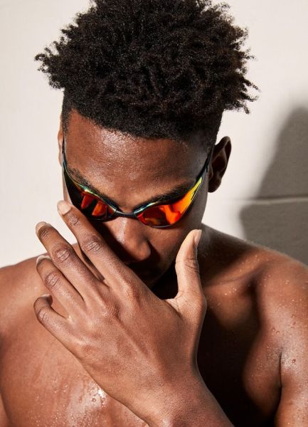 SPEEDO UNISEX YARIŞ GÖZLÜĞÜ FASTSKIN PURE FOCUS GOG MIR AU BLK/RED 8-11778A260