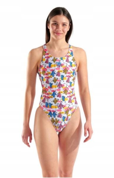 ARENA BAYAN YÜZÜCÜ MAYOSU DESERT SWIMSUIT SWIM TECH BACK 010213101