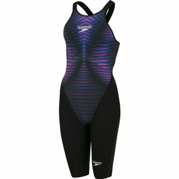 SPEEDO KADIN YARIŞ MAYOSU LZR VALOR OPBK KSKN AF BLK/RED 8-11978F781 YZM UK BEDEN