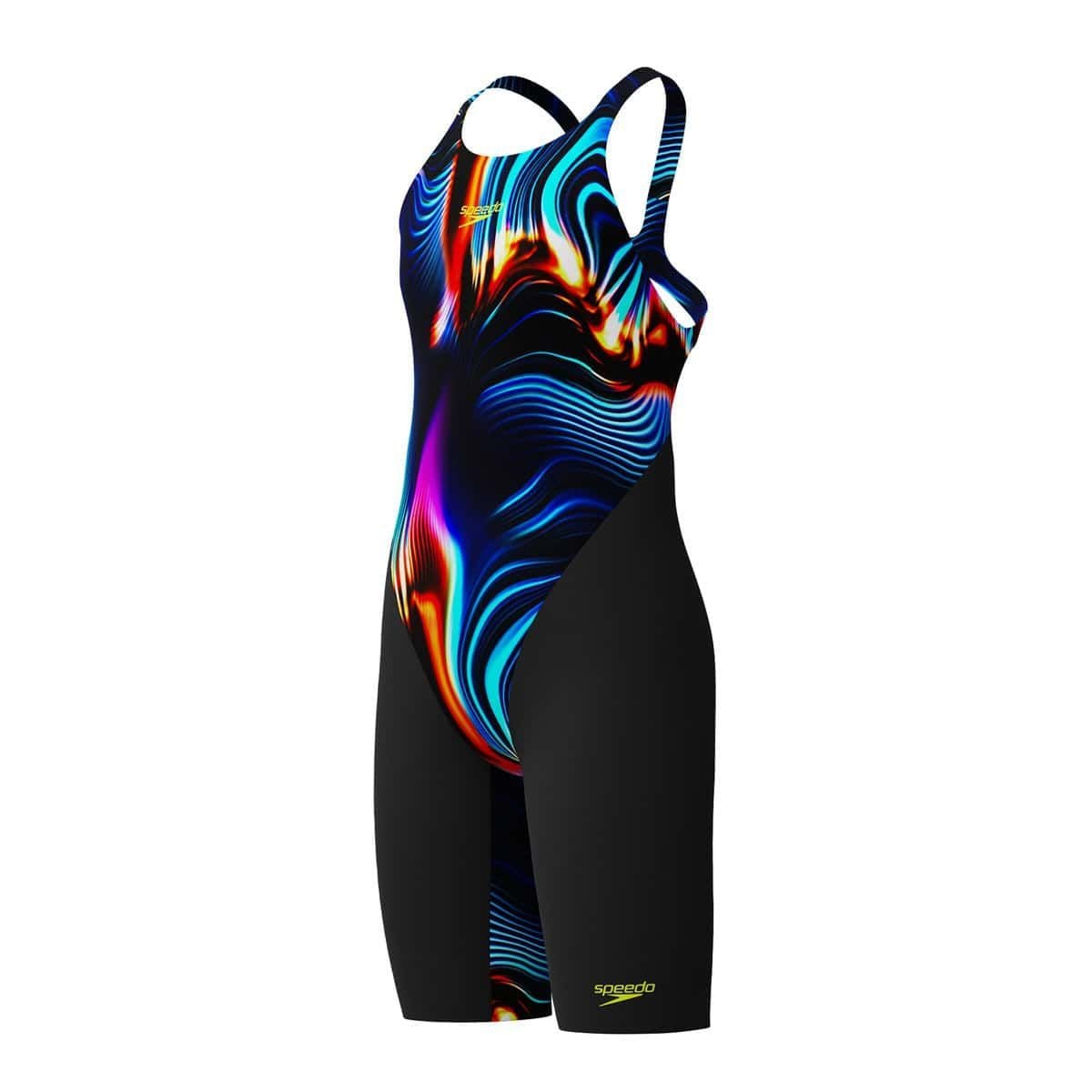 SPEEDO KIZ ÇOCUK YARIŞ MAYOSU FS JF END+ MAX OPBK KSKN BLACK 8-1582218305