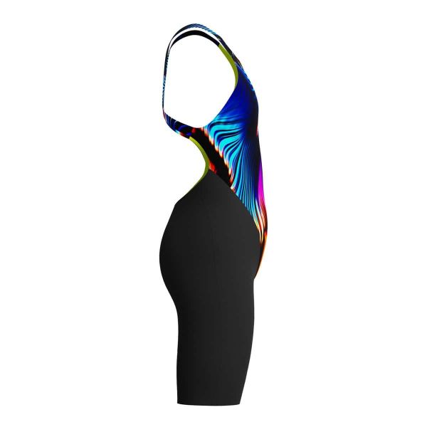 SPEEDO KIZ ÇOCUK YARIŞ MAYOSU FS JF END+ MAX OPBK KSKN BLACK 8-1582218305