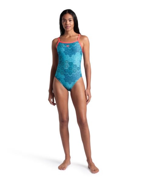 ARENA BAYAN YÜZÜCÜ MAYOSU WOMEN'S ARENA CAMO KIKKO SWIMSUIT CHALLE 007160480