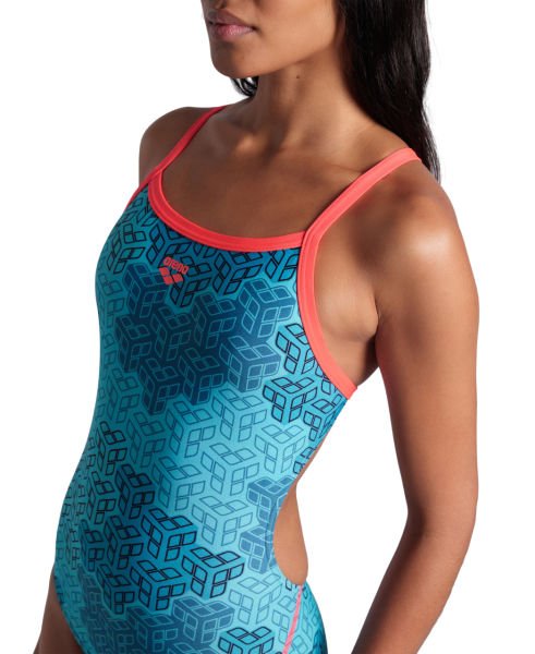 ARENA BAYAN YÜZÜCÜ MAYOSU WOMEN'S ARENA CAMO KIKKO SWIMSUIT CHALLE 007160480