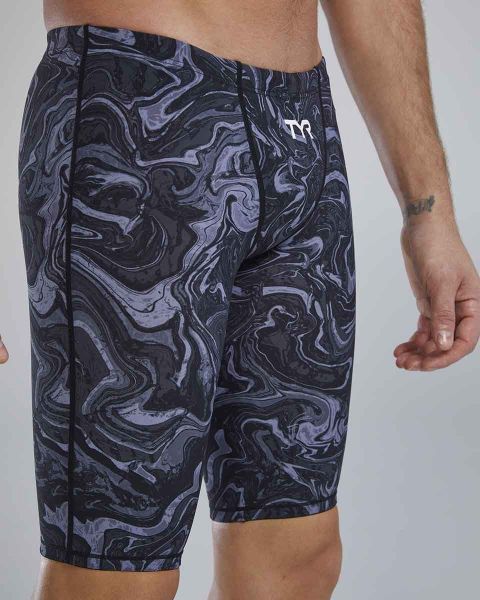 TYR ERKEK YARIŞ MAYOSU M THRESHER JAM HYP TITANIUM 24 TPHMN6AF140