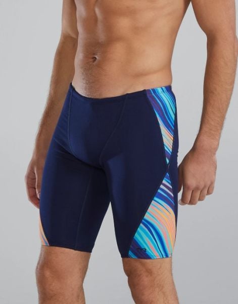 TYR ERKEK YÜZÜCÜ MAYOSU BLD SPL JAM RIP TEAL/ORG B13033435