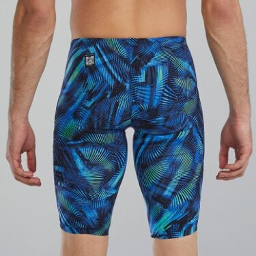 TYR ERKEK YARIŞ MAYOSU M AVICTOR JAM HEL BLUE/GREEN AHHW7A487