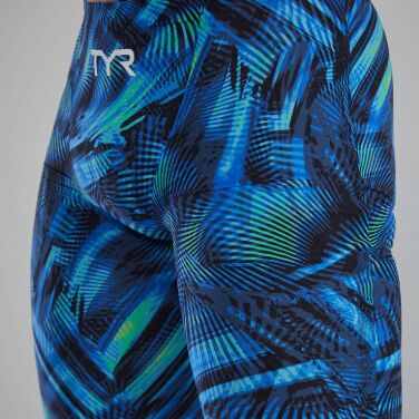 TYR ERKEK YARIŞ MAYOSU M AVICTOR JAM HEL BLUE/GREEN AHHW7A487