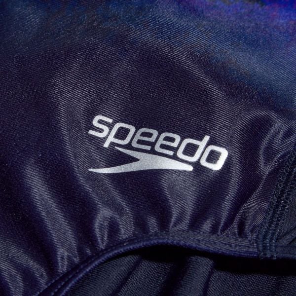 SPEEDO KIZ ÇOCUK YÜZÜCÜ MAYOSU PLMT LINE BK 1PC JF NAVY PINK 8-00350015875