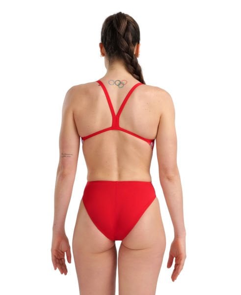 ARENA BAYAN YÜZÜCÜ MAYOSU WOMEN'S SWIMSUIT CHALLENGE BACK MARBLED 005562450