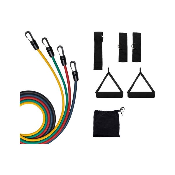 Power Band Silikon 6 Farklı Direnç Lastiği Seti