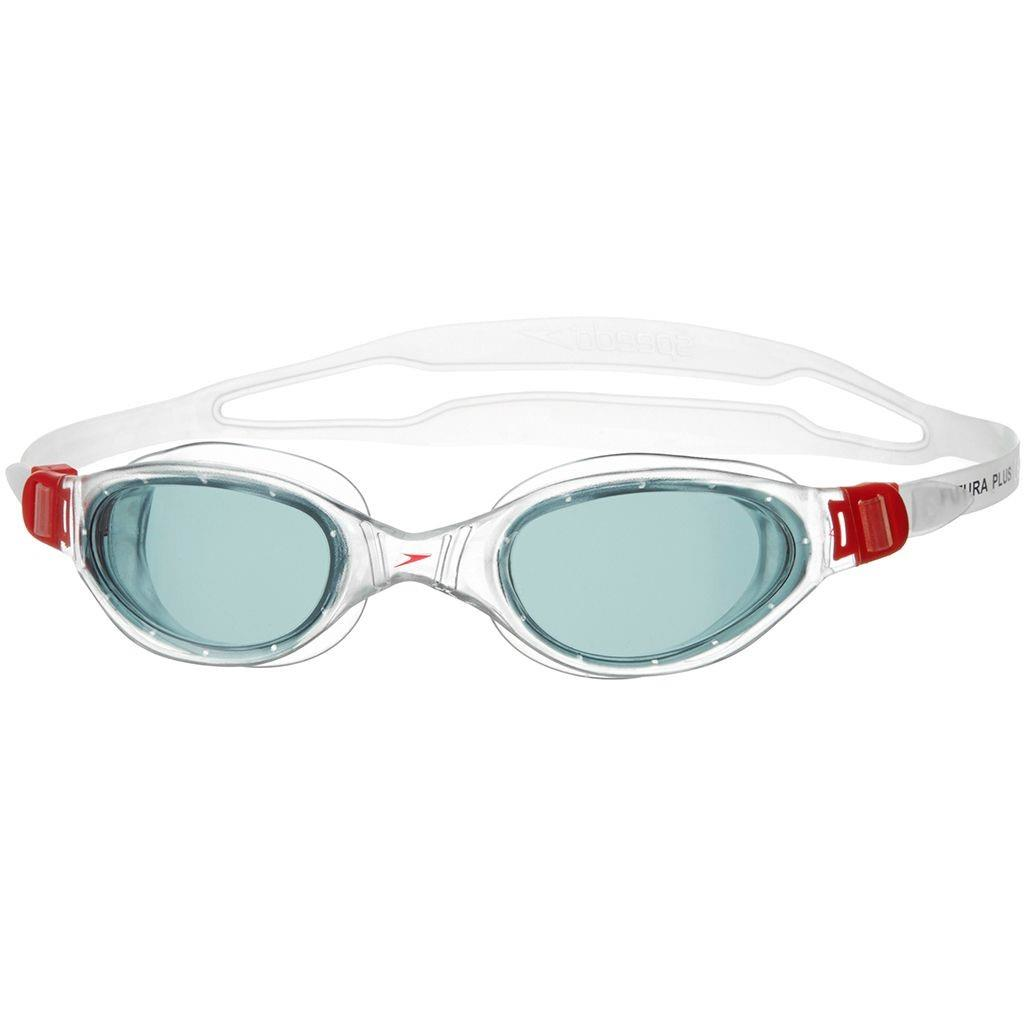 Speedo Futura Plus Yüzücü Gözlüğü - Kırmızı/Gri 8-090093557