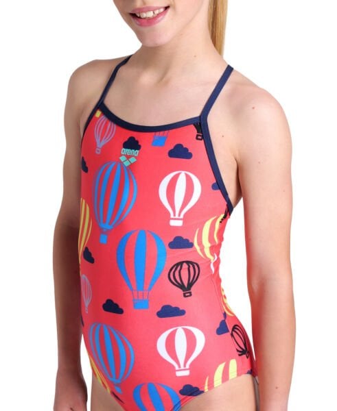 ARENA KIZ ÇOCUK YÜZÜCÜ MAYO GIRL'S ARENA BALLOONS SWIMSUIT LIGHTDROP BACK 007919905