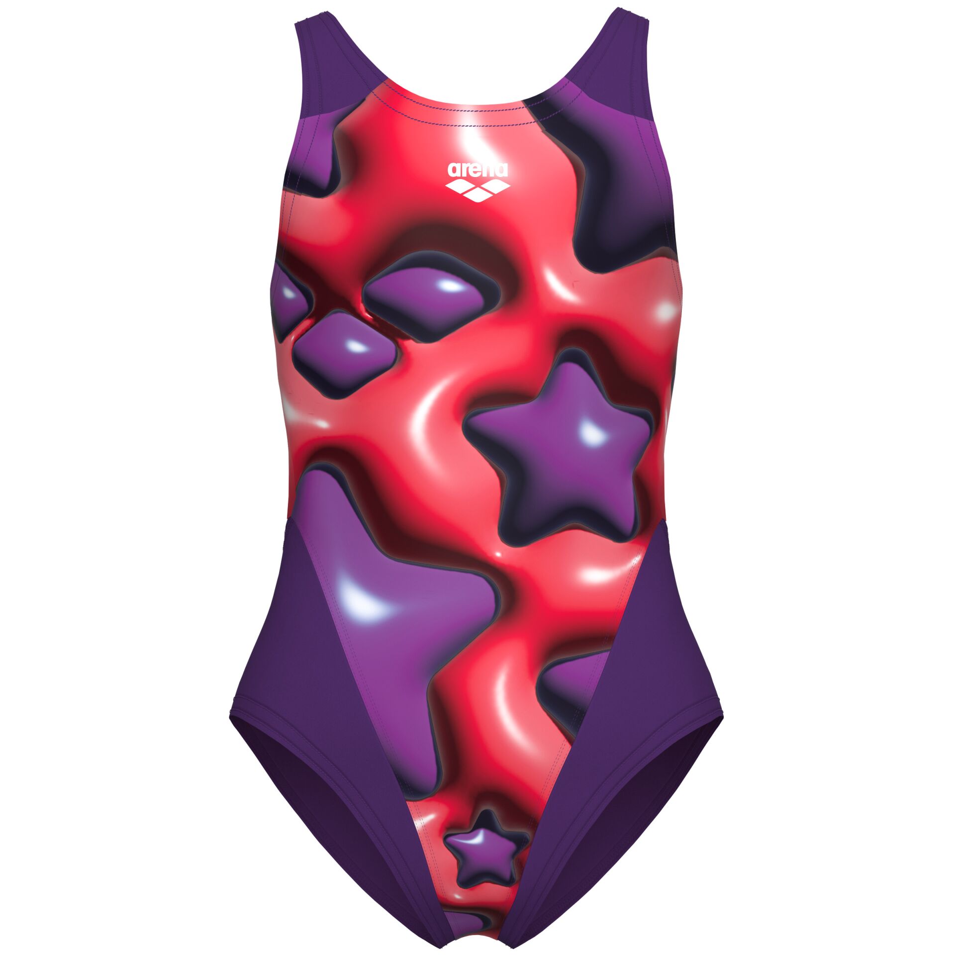 ARENA KIZ ÇOCUK YÜZÜCÜ MAYO GIRL'S ARENA STAR SHAPED SWIMSUIT SWIM TECH L 008169950