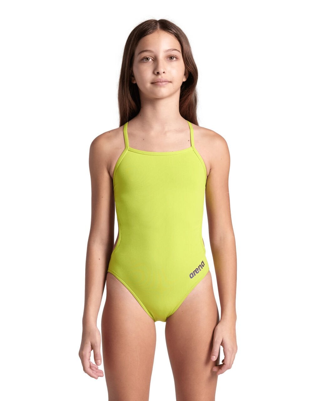 ARENA KIZ ÇOCUK YÜZÜCÜ MAYO GIRL'S TEAM SWIMSUIT CHALLENGE SOLID 004765650