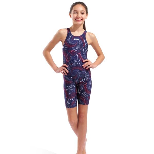 ARENA KIZ ÇOCUK YÜZÜCÜ MAYOSU GIRL'S ARENA PRINTED FULL BODY 009619417