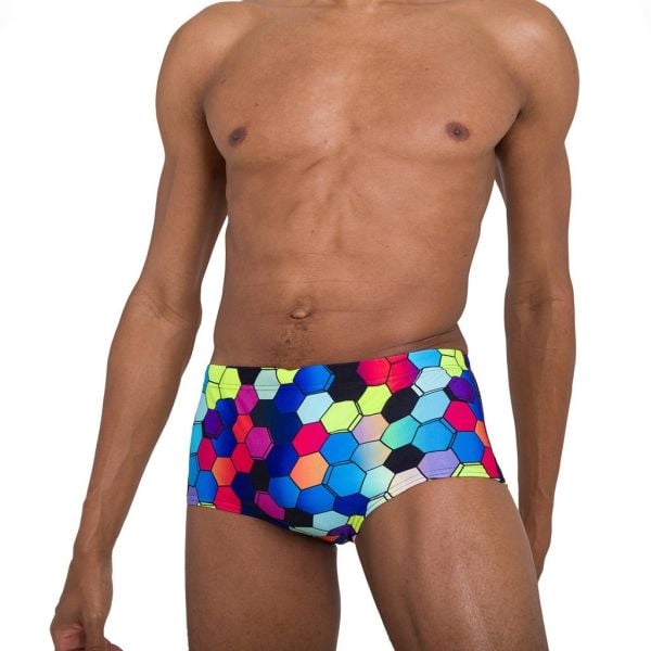Speedo Erkek Slip Mayo Endurance Plus 16CM ALV BRIEF AM YELLOW PURPLE 8-12430F345-