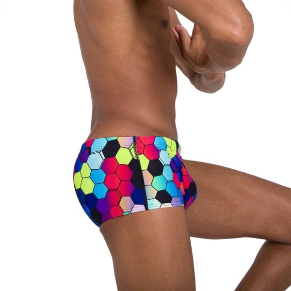 Speedo Erkek Slip Mayo Endurance Plus 16CM ALV BRIEF AM YELLOW PURPLE 8-12430F345-