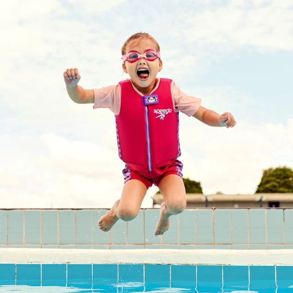 SPEEDO ÇOCUK YÜZÜCÜ GÖZLÜĞÜ 2-6 YAŞ ILLUSION GOG IU PINK/PURPLE 8-1211514639 YZM