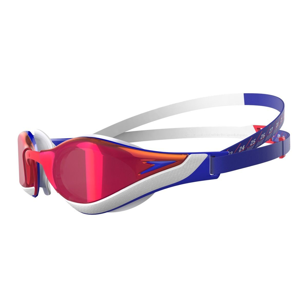 SPEEDO UNISEX YARIŞ GÖZLÜĞÜ FASTSKIN PURE FOCUS GOG MIR AU RED/BLUE 8-1177816740 YZM