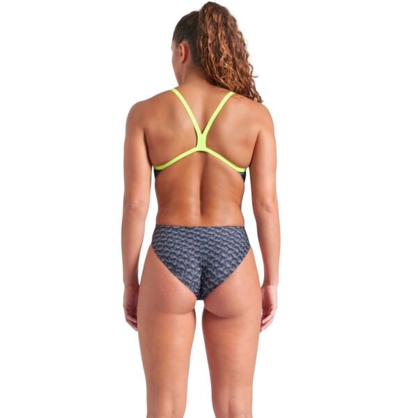 ARENA BAYAN YÜZÜCÜ MAYOSU WOMEN'S ARENA MONOGRAM SWIMSUIT CHALLENGE BACK 008946660