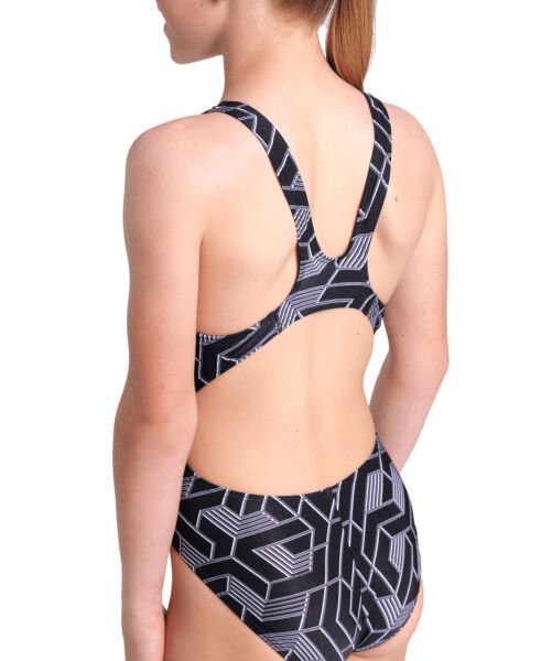 ARENA KIZ ÇOCUK YÜZÜCÜ MAYO GIRL'S ARENA ESCAPE SWIMSUIT SWIM TECH L 008475500