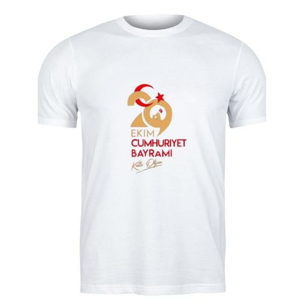 29 Ekim'e Özel Baskılı  Tshirt ve Bone