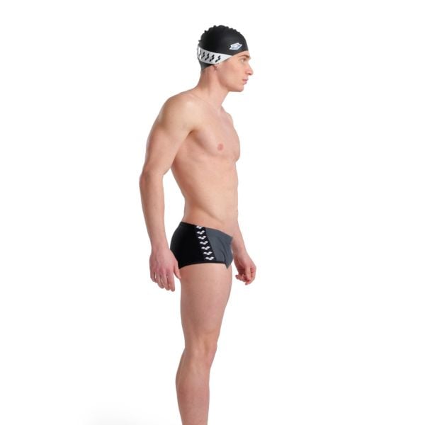 ARENA SİYAH YÜZÜCÜ SİLİKON BONE ICONS TEAM STRIPE CAP 001463111