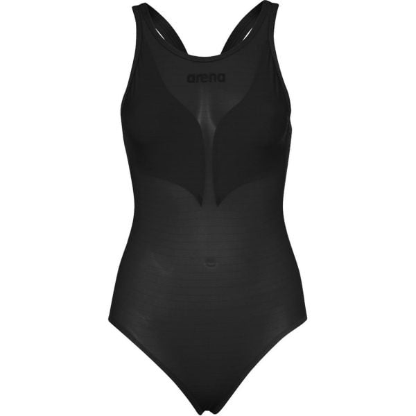 ARENA W PWSKİN CARBON DUO TOP KADIN SİYAH KARBON YÜZÜCÜ YARIŞ MAYOSU 00275750