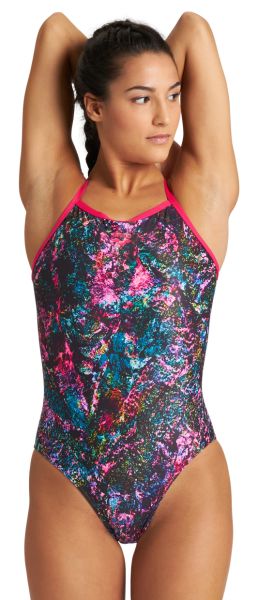 ARENA BAYAN ANTRENMAN MAYOSU W MOUNTAINS TEXTURE LIGHT DROP BACK ONE PIECE 004616950