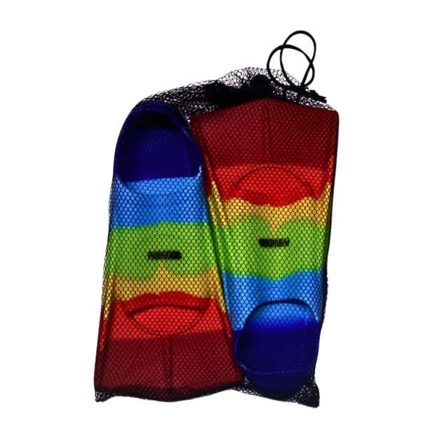 Yeni Çok Renkli Piranha Silikon Yüzücü Kısa Ayak Paleti