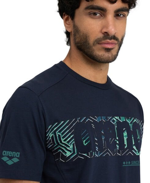 ARENA UNISEX KISA KOLLU TİŞÖRT T-SHIRT LOGO COTTON 005336706