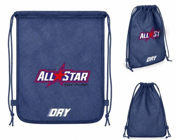 AllStar Spor Okulları Logo Baskılı  Dry File Çanta  Lacivert