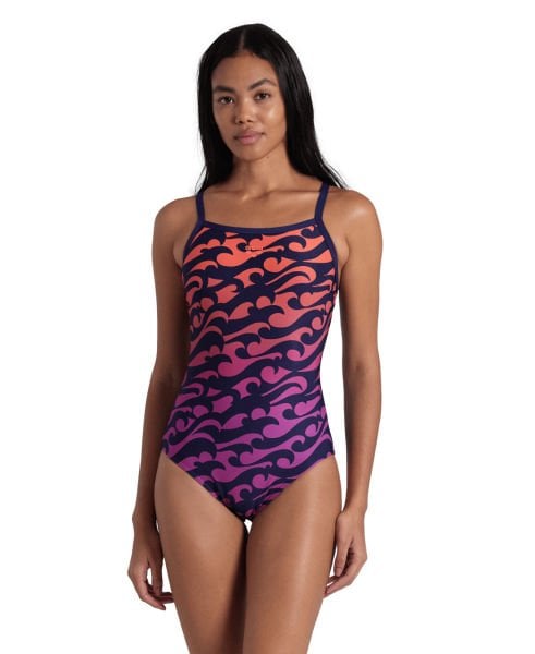ARENA BAYAN YÜZÜCÜ MAYOSU WOMEN'S ARENA SURFS UP SWIMSUIT LIGHTDRO 007224950