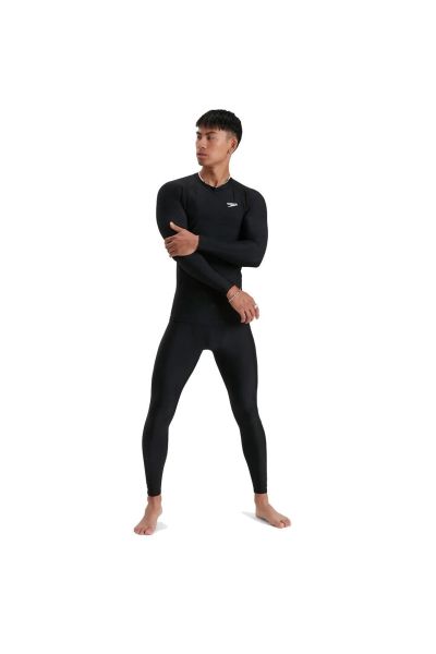 SPEEDO ERKEK UV KORUMALI ÜST ESS LS SUN PROT TOP AM BLK 8-132093503