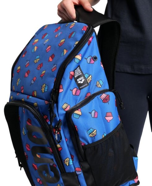 ARENA YÜZÜCÜ ÇANTASI RENKLİ 45 LİTRE SPIKY III BACKPACK 45 ALLOVER 006272123