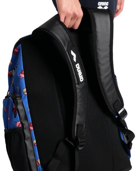 ARENA YÜZÜCÜ ÇANTASI RENKLİ 45 LİTRE SPIKY III BACKPACK 45 ALLOVER 006272123